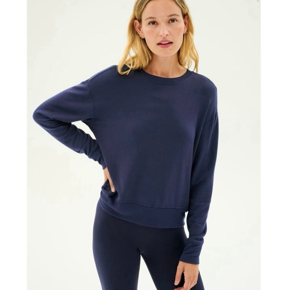 NWOT Splits59 Sonja Fleece Sweatshirt in Indigo SZ XS